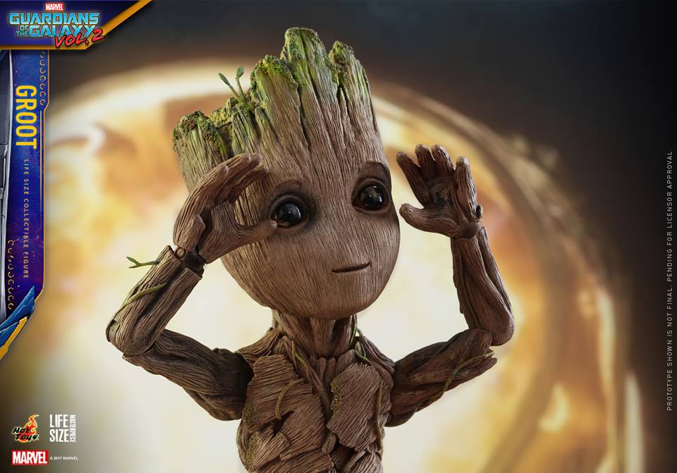 Baby Groot Hot Toys Anuncia Figura Do Personagem