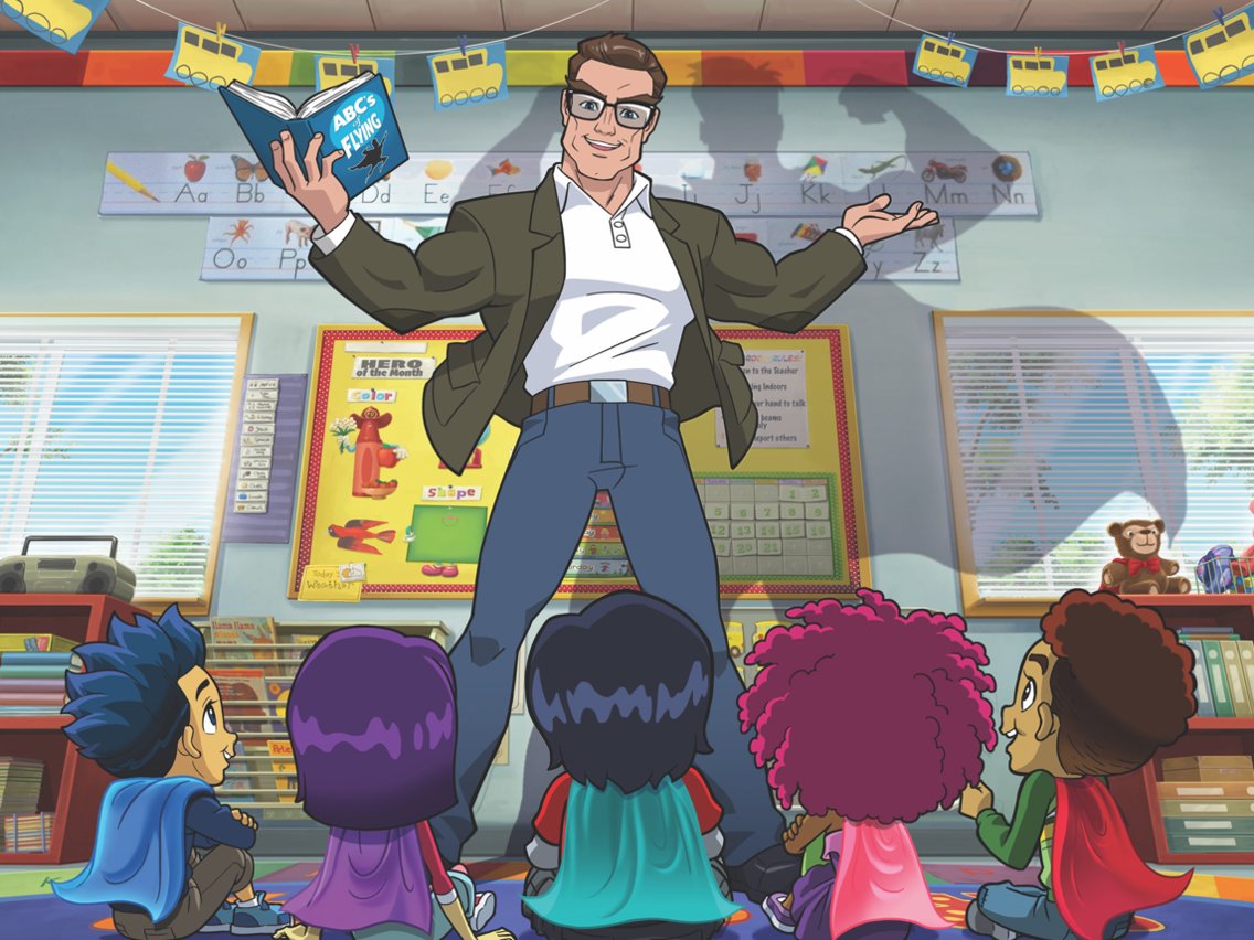 stan lee superhero kindergarten characters