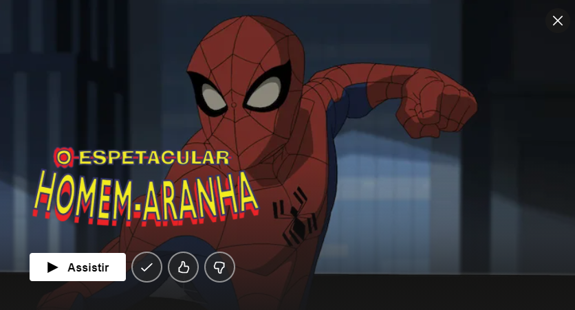 O Espetacular Homem Aranha retorna para o catálogo da Netflix